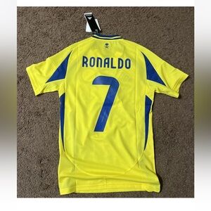 Adidas Al Nassr Cristiano Ronaldo Authentic Jersey Size XS JP0459